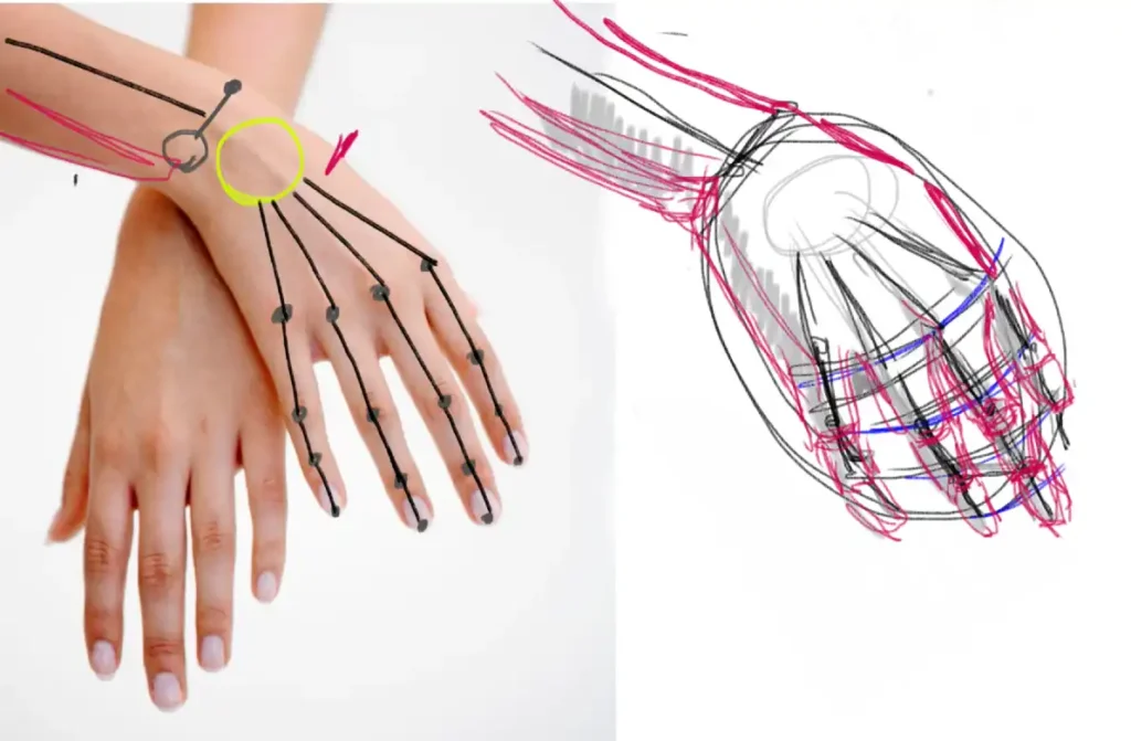手の描き方（イラストとデッサン）