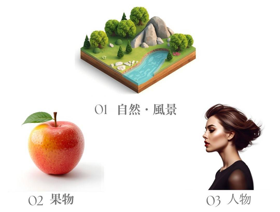 オンライン水彩画教室のカリキュラム