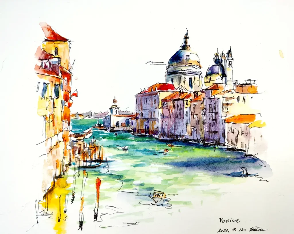 hisagemmaの描いたサン・マルコ寺院