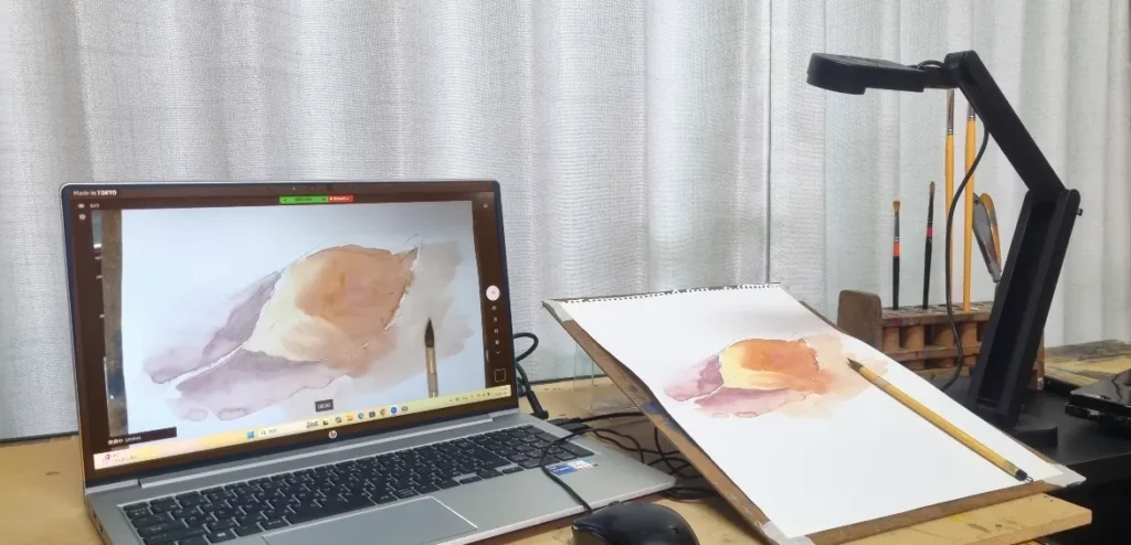 オンライン絵画教室のデバイス