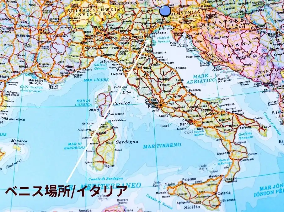 ヴェネチア地図