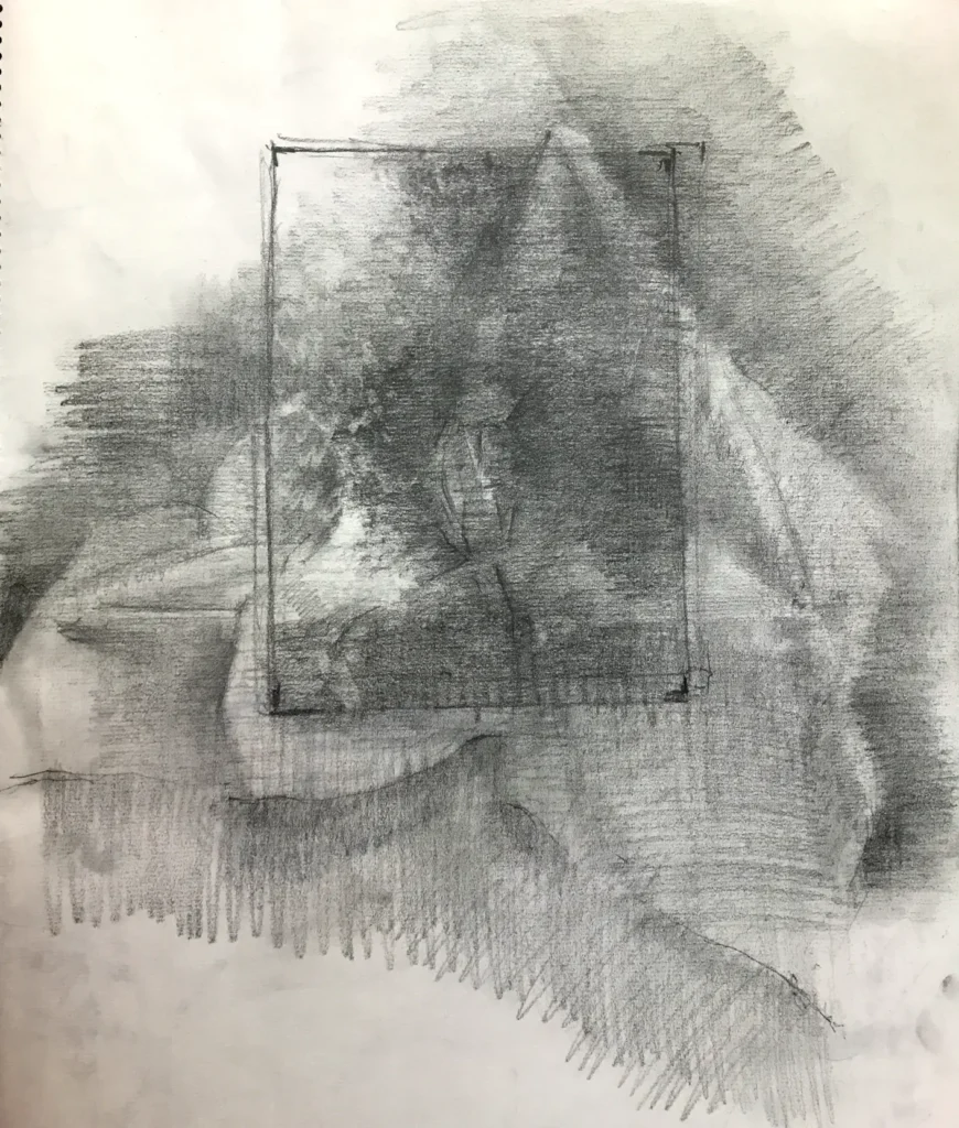 静物のエスキース