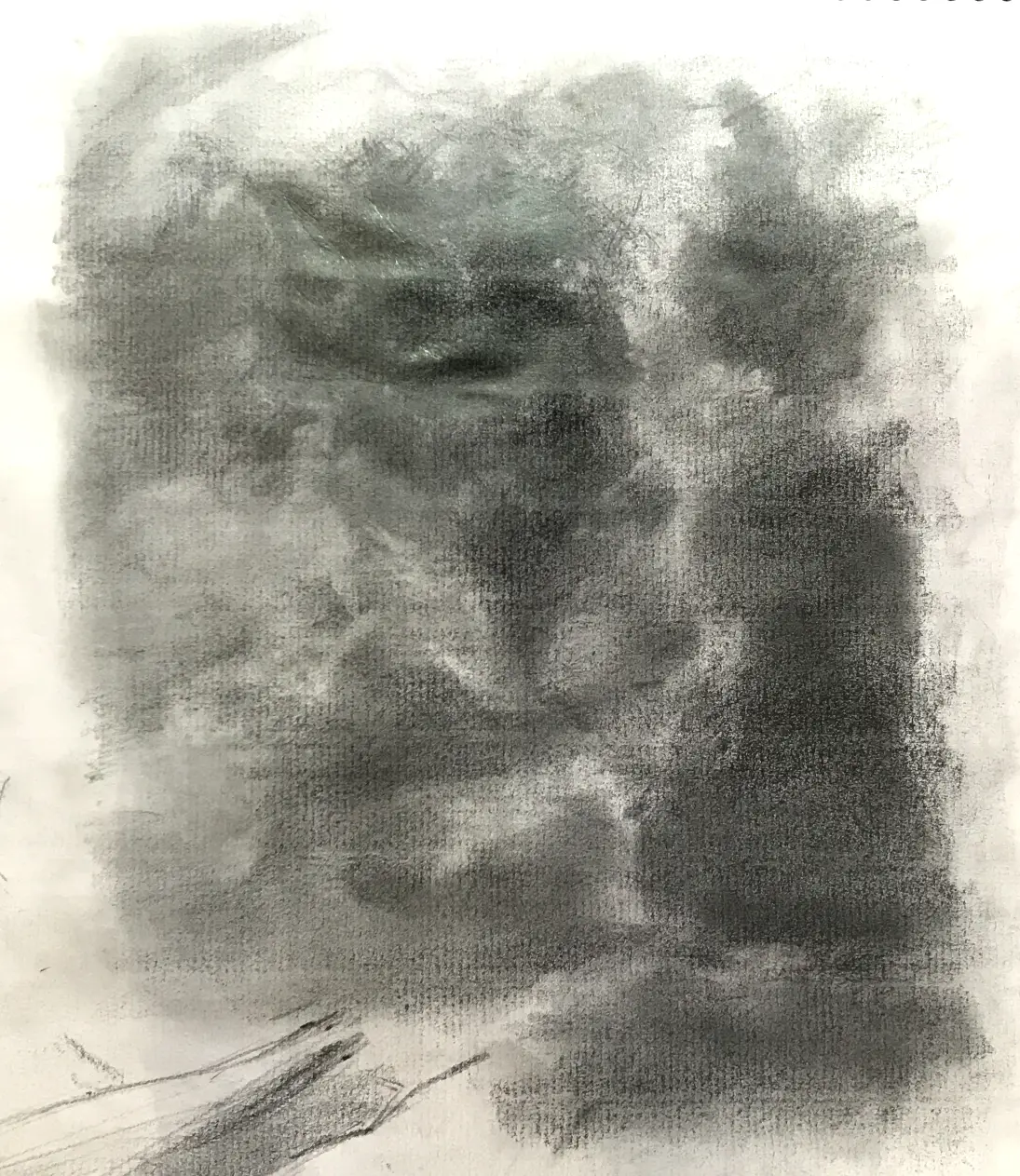 hisagemmaが描いた雲のエスキース