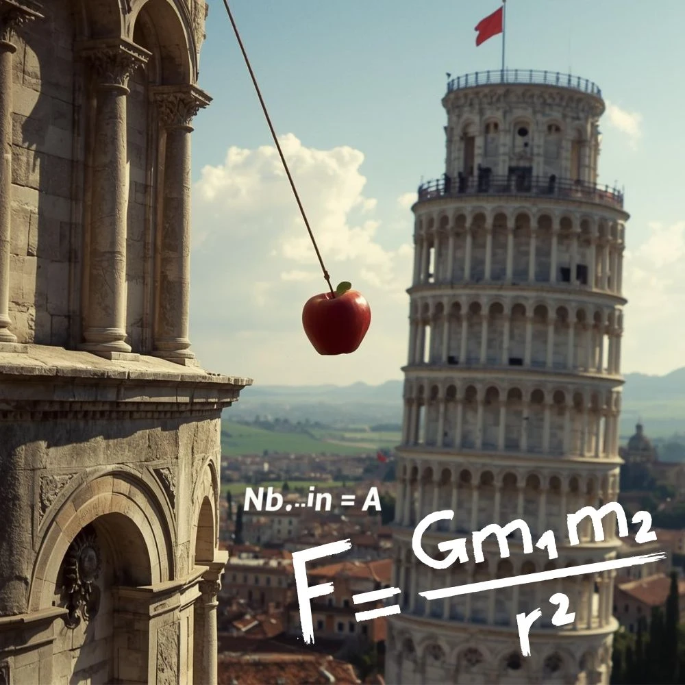 ニュートンの万有源力の解明に役に立った林檎