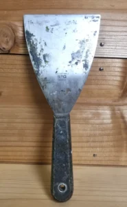 油絵のパレットナイフ