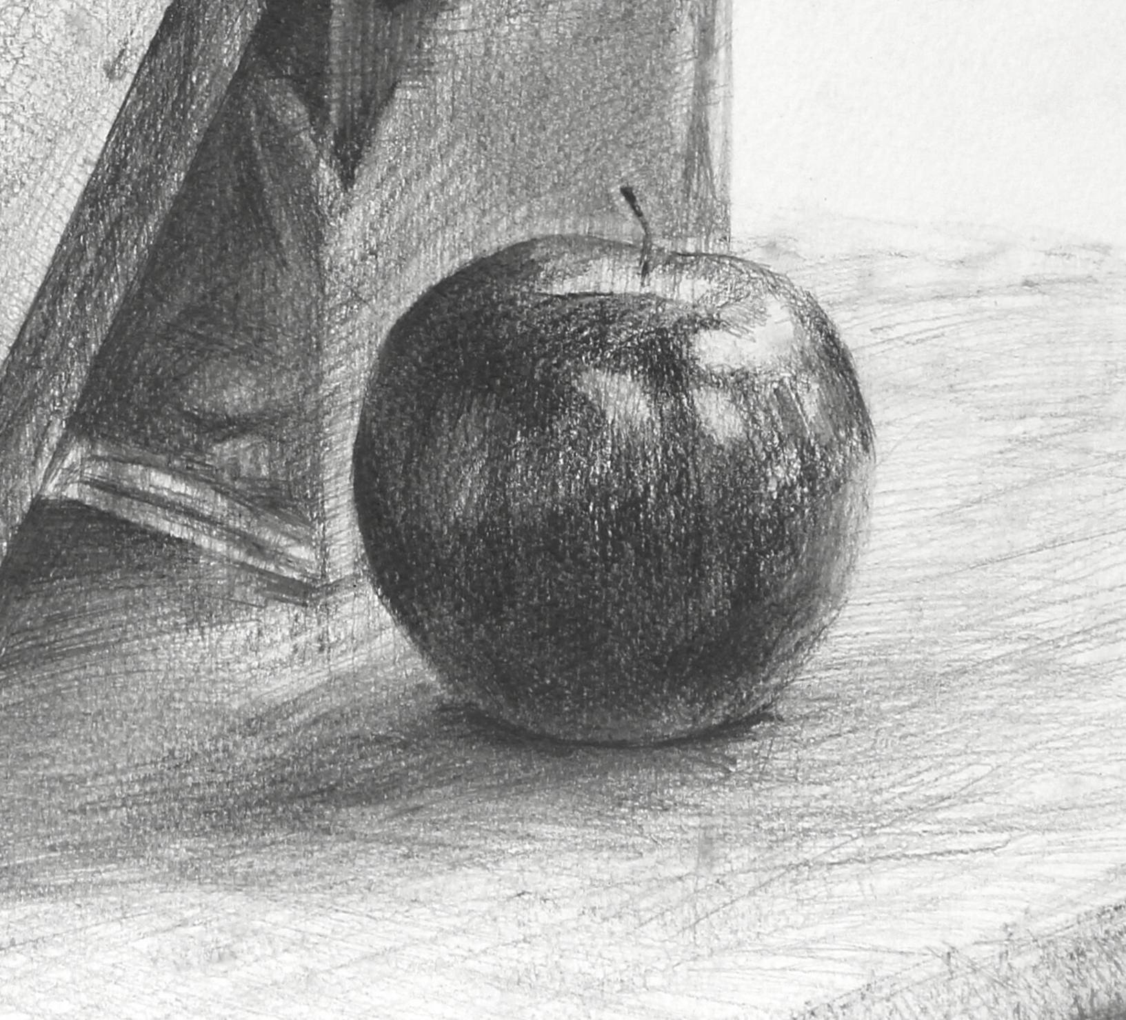 林檎のデッサン/drawing_apple